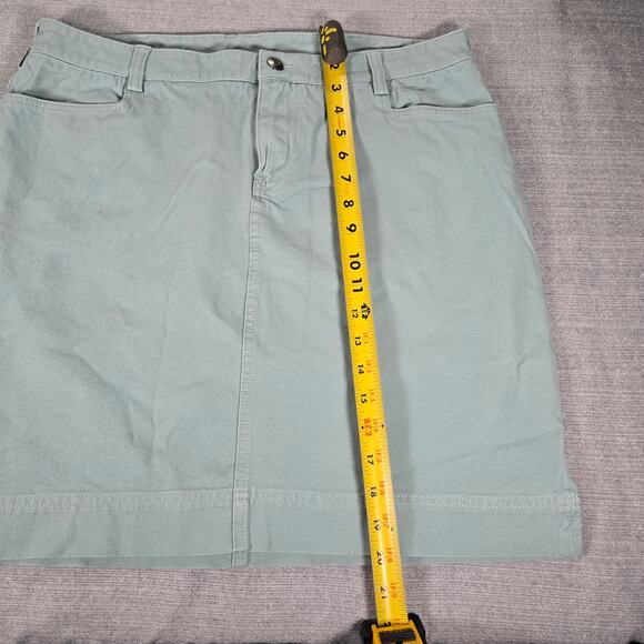 Duluth Freewill Twill Skirt Wom Sz 12 Cotton Stretch Spring Summer Everyday EUC - Picture 5 of 10